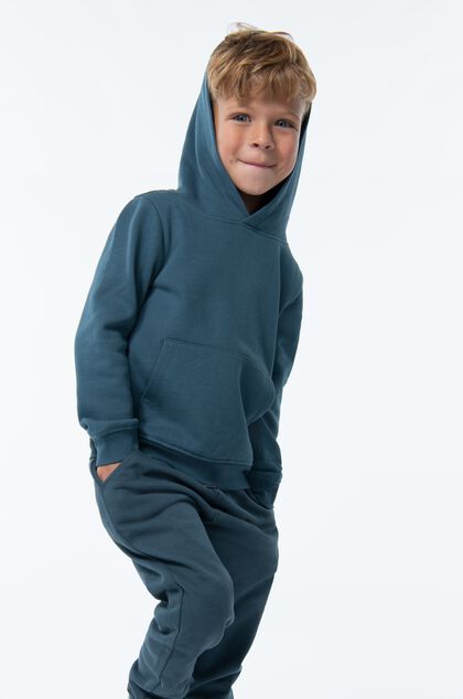kinder sweatbroek blauw - 1000028763 - HEMA
