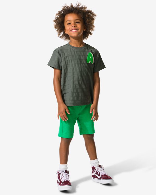 kinder korte broek groen groen - 30796214GREEN - HEMA