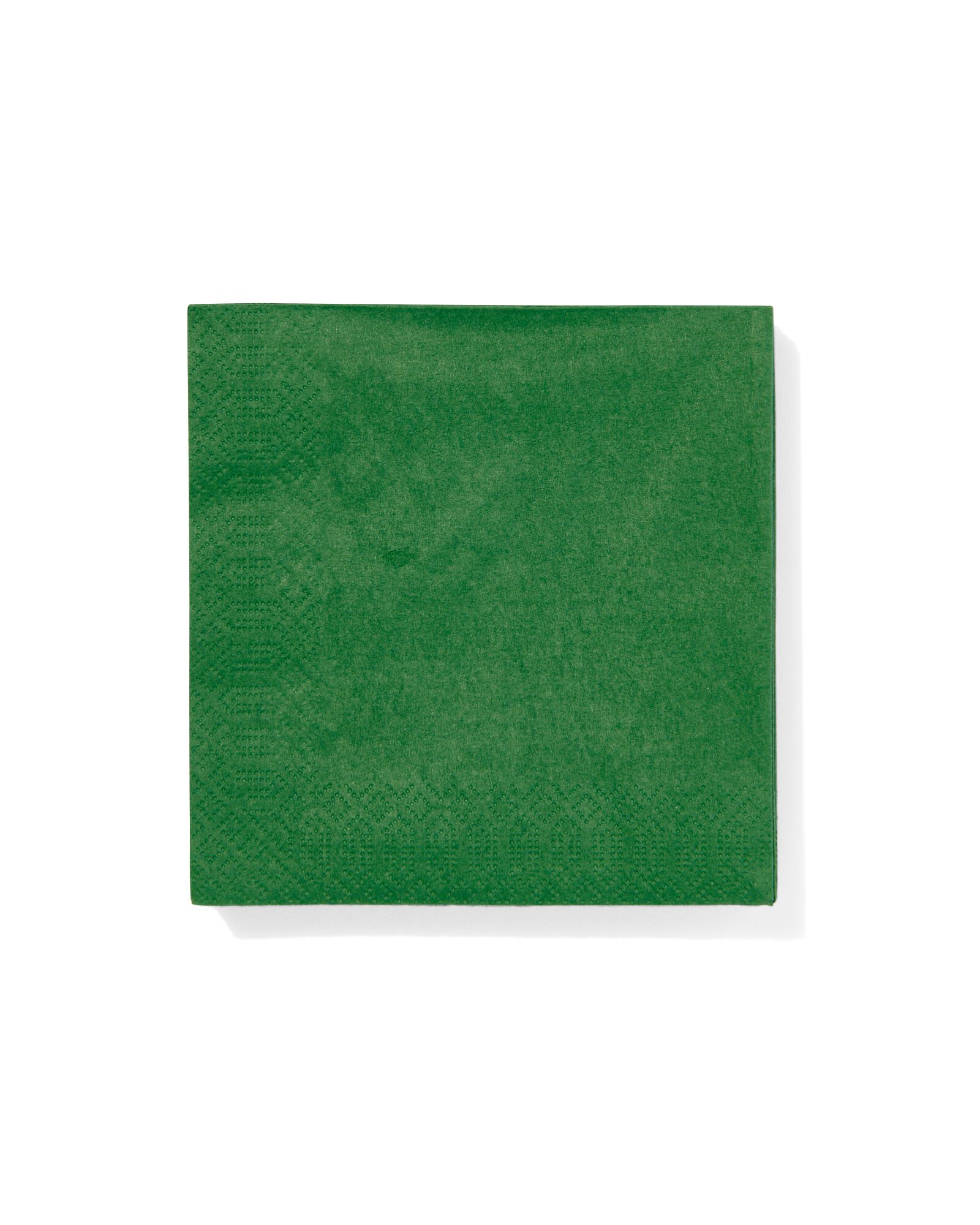 papieren servetten 24x24 groen - 20 stuks - 25640058 - HEMA