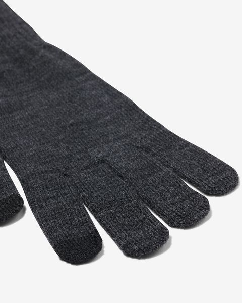 heren handschoenen met touchscreen gebreid - 16521730 - HEMA