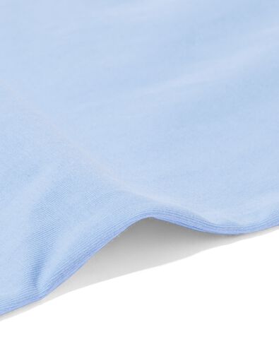 dameshemd stretch katoen blauw L - 19650495 - HEMA