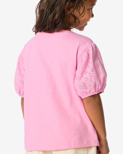 kinder T-shirt broderie roze roze - 30812618PINK - HEMA kinder T-shirt broderie roze roze - 30812618PINK - HEMA