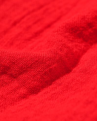 damesblouse Iris mousseline rood rood - 36291335RED - HEMA