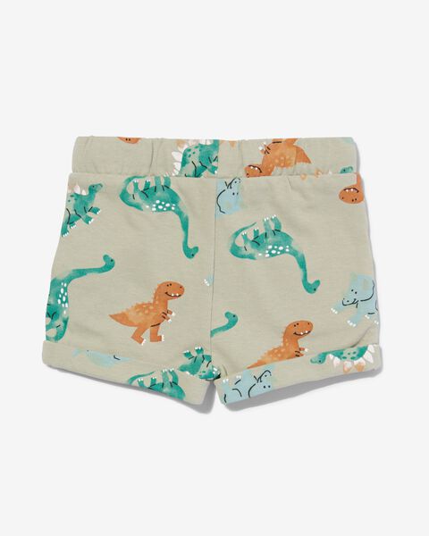 baby shorts dino - 2 stuks groen - 1000031036 - HEMA