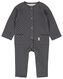 newborn jumpsuit grijs grijs - 1000020627 - HEMA