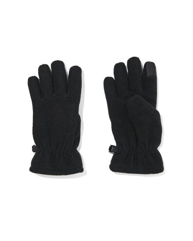 kinderhandschoenen met touchscreen zwart 134/140 - 16720233 - HEMA kinderhandschoenen met touchscreen zwart 134/140 - 16720233 - HEMA