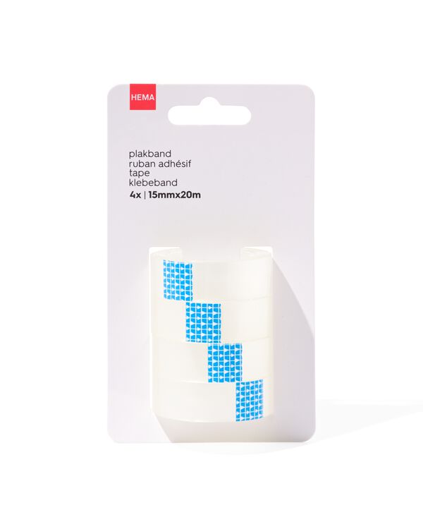 plakband - 4 stuks - 14820033 - HEMA