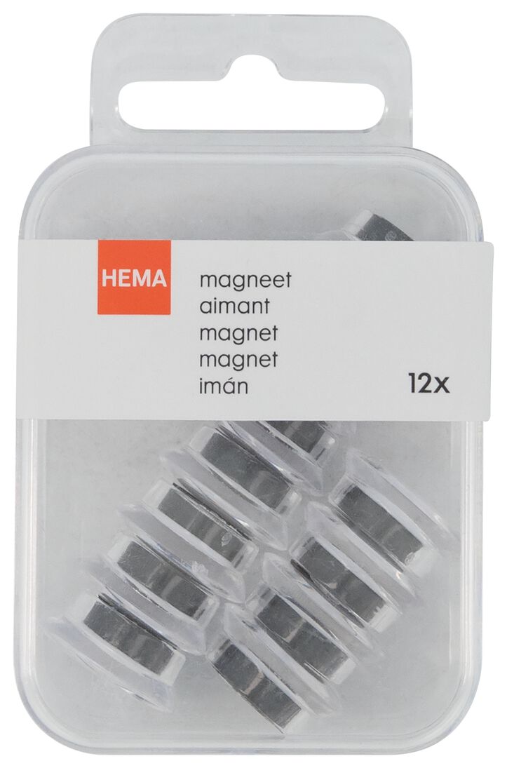 De Kamer Vergadering Omgekeerde magneten 12 stuks - HEMA