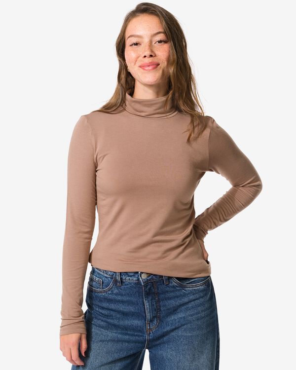 damesshirt Heat  rood rood - 36302610RED - HEMA