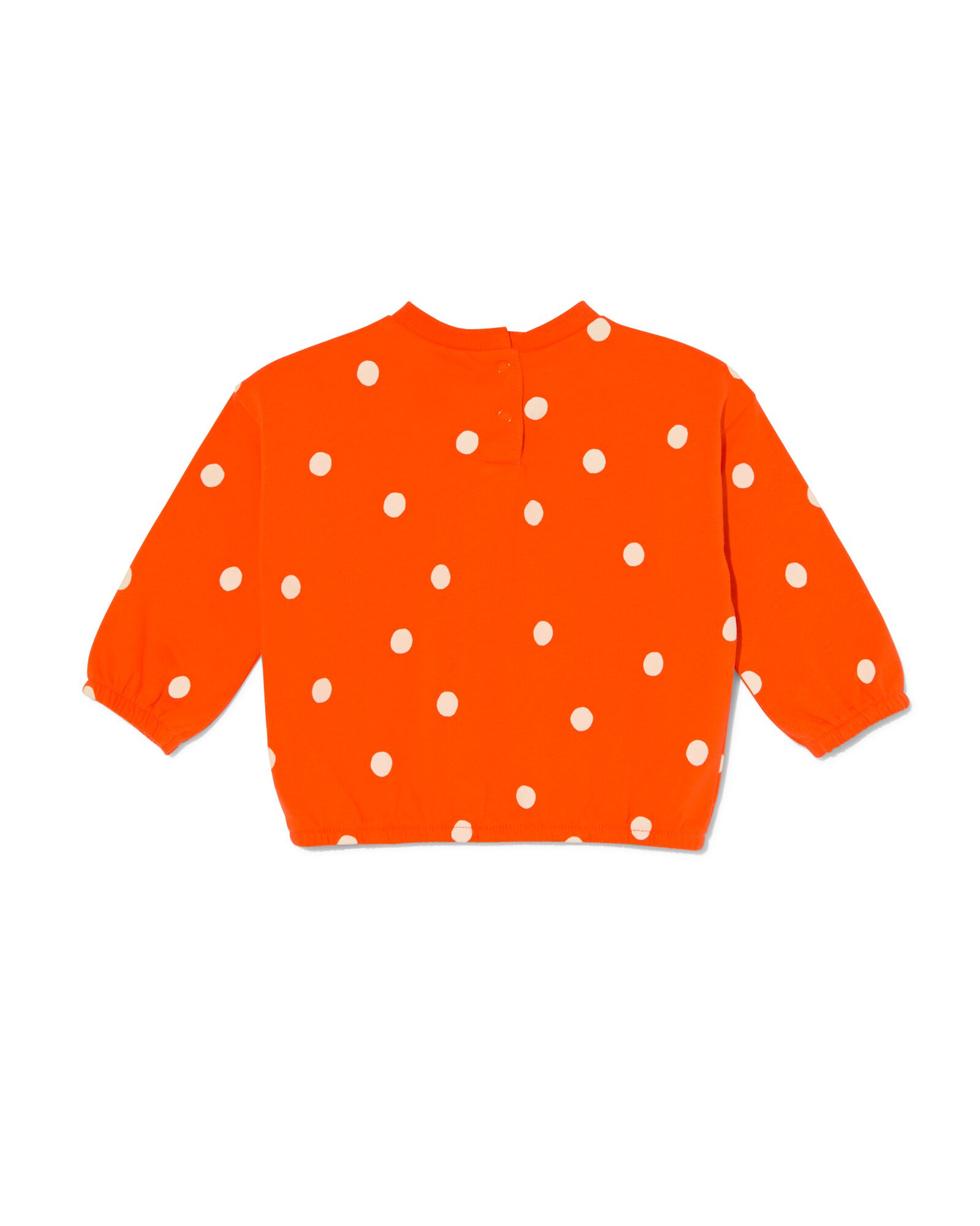 baby sweater stippen oranje 98 - 33002457 - HEMA