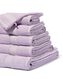 handdoeken - zware kwaliteit lila lila - 2000000046 - HEMA