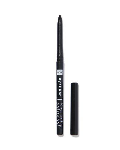 perfect eyeliner waterproof zwart - 11210241 - HEMA