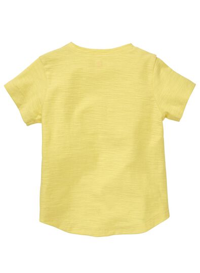 baby t-shirt geel - 1000012996 - HEMA