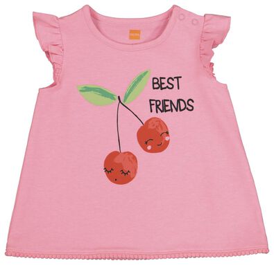 baby t-shirt en short roze - 1000019190 - HEMA