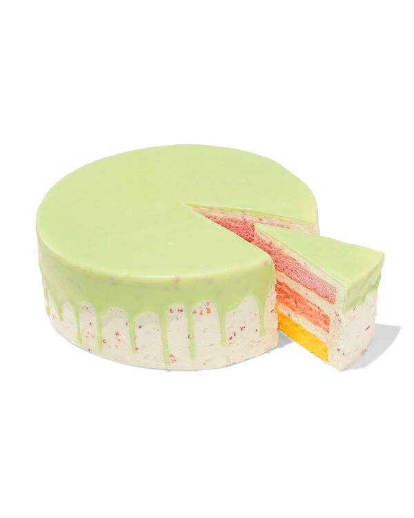 dripcake groen drie kleuren 24 p. - 6330126 - HEMA
