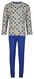 kinder pyjama plusjes blauw blauw - 1000020653 - HEMA