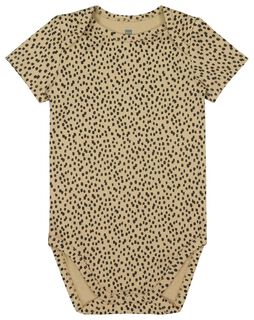 Romper Met Bamboe Stretch Gevlekt Zand (zand)