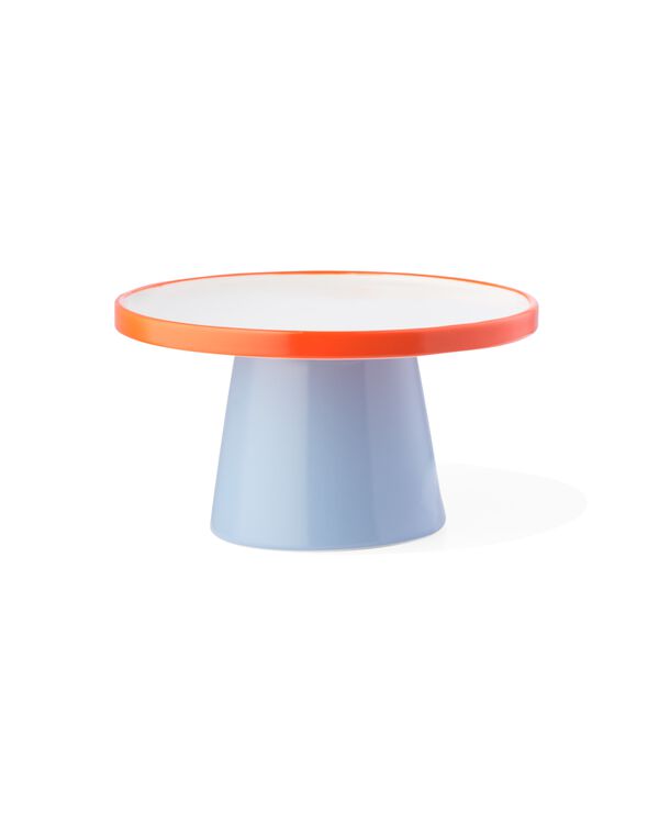 taartplateau Ø18x10cm Tafelgenoten new bone kleurrijk - 9650111 - HEMA