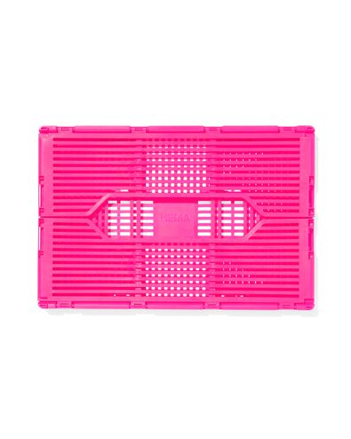 klapkrat letterbord recycled S roze roze S  20 x 30 x 11,5 - 39810404 - HEMA