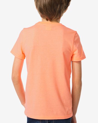 kinder t-shirt citrus oranje 110/116 - 30783970 - HEMA