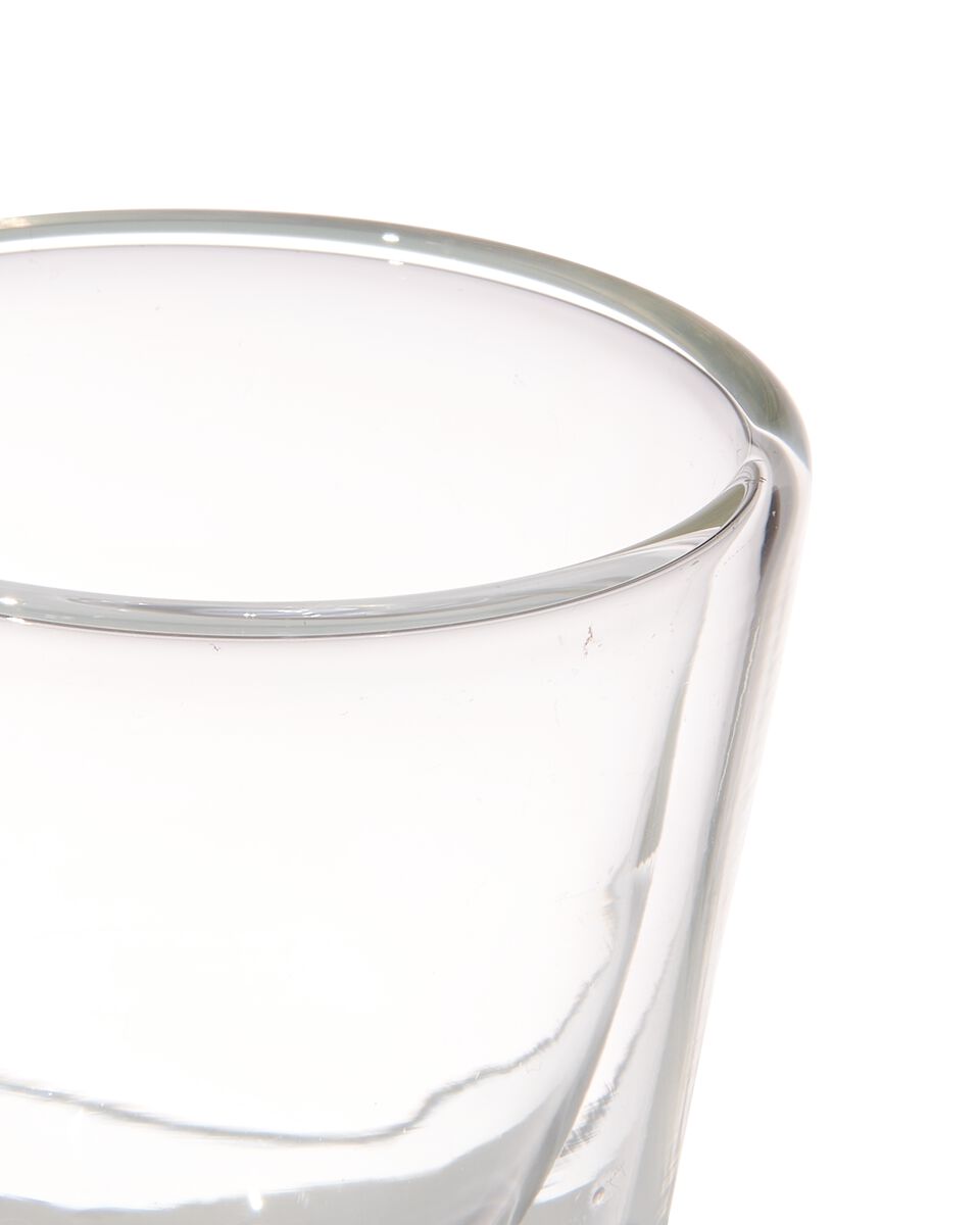 onvoorwaardelijk verlichten Renderen dubbelwandig glas 100ml - HEMA