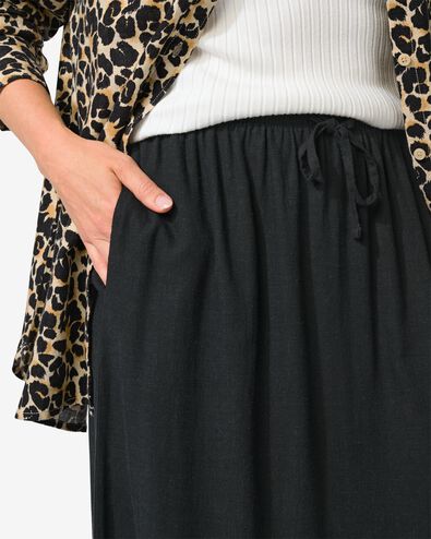 damesrok Tatum zwart zwart - 36228980BLACK - HEMA