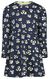 kinderjurk bloemen donkerblauw donkerblauw - 1000021975 - HEMA