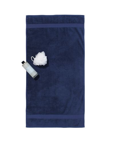 handdoek 60x110 zware kwaliteit nachtblauw nachtblauw handdoek 60 x 110 - 5250391 - HEMA