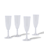 champagneglazen herbruikbaar 4 stuks - 14210169 - HEMA