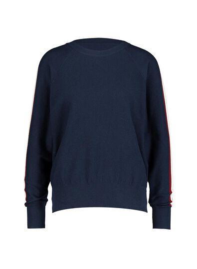 damessweater donkerblauw - 1000014857 - HEMA