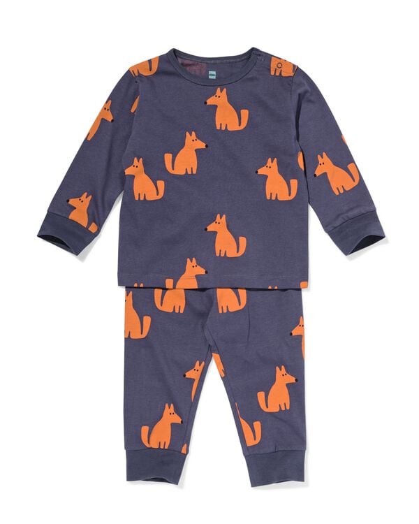 babypyjama hond antraciet antraciet - 33308550ANTHRACITE - HEMA