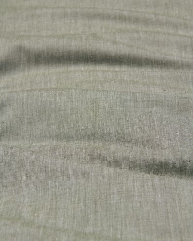 dekbedovertrek chambray 200x200/220 groen - 5790231 - HEMA