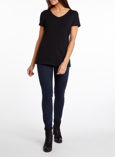Dames T-shirt Zwart (zwart)