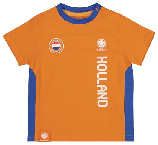Spoedig Observatorium Echt EK voetbal baby t-shirt en short oranje - HEMA