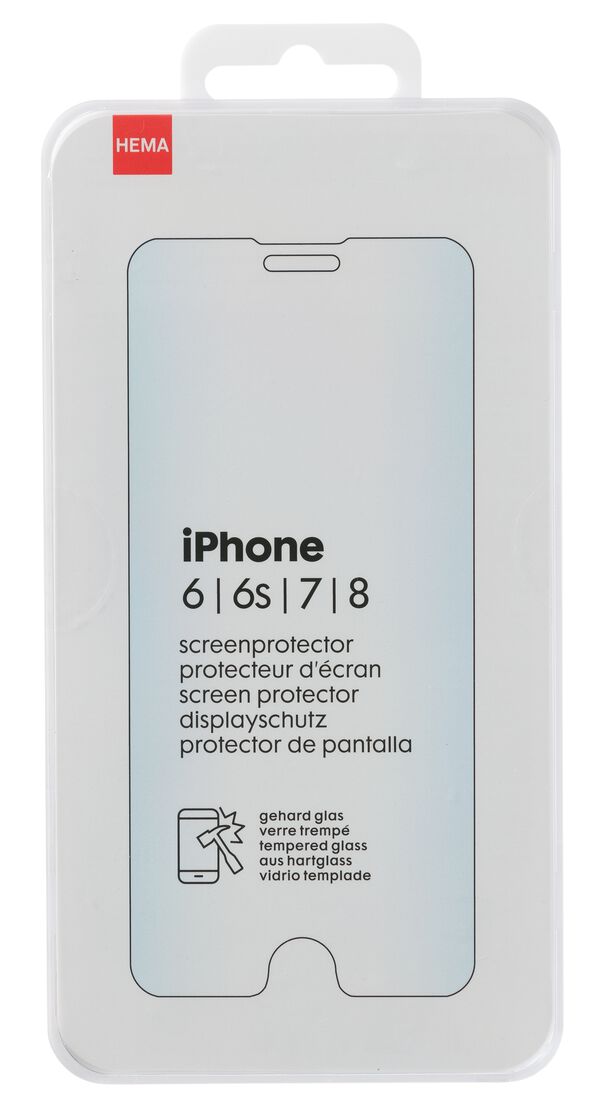 screenprotector iPhone 6/6S/7/8/SE2020 - 39630036 - HEMA