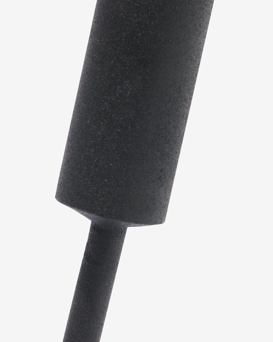 kandelaar - 20 cm - zwart - 13392052 - HEMA
