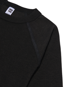 kinder thermo t-shirt zwart zwart - 1000001475 - HEMA