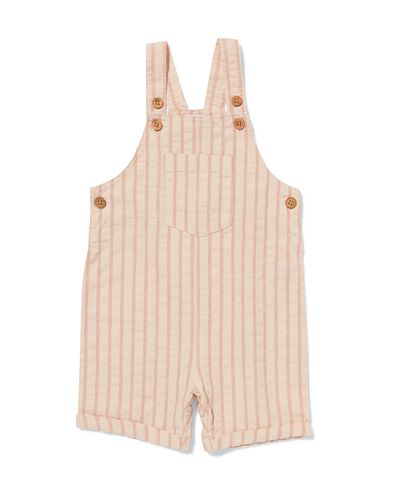 babytuinbroek strepen bruin bruin - 33137370BROWN - HEMA