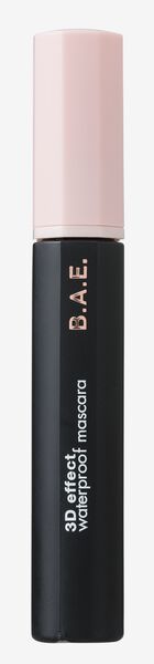 B.A.E. mascara  3D effect waterproof zwart - 17700043 - HEMA