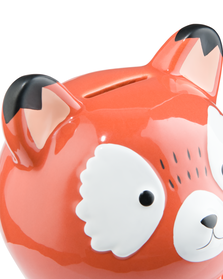spaarpot rode panda 14cm - 61150505 - HEMA