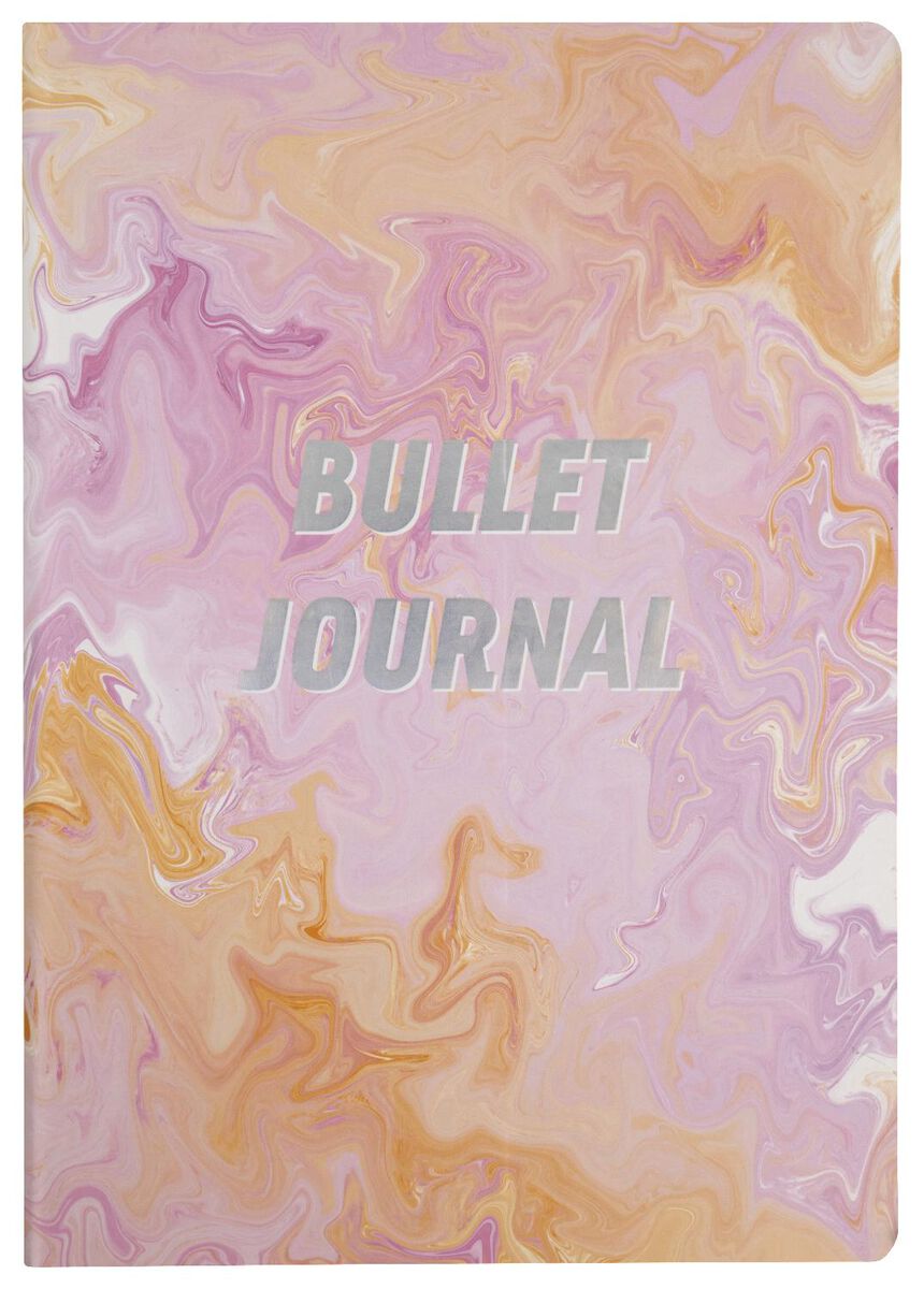 bullet journal 25x17.7 tie dye - 14598709 - HEMA