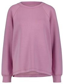 dames lounge sweater Nova roze roze - 1000028481 - HEMA