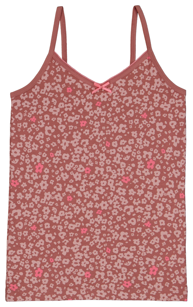 kinderhemden katoen/stretch - 2 stuks roze - 1000027790 - HEMA