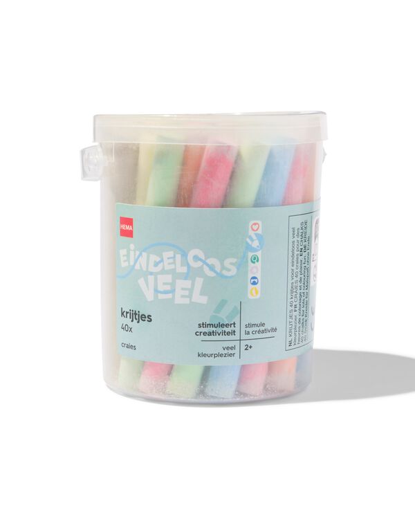 krijtjes - 40 stuks - 15988704 - HEMA