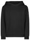 kinder sweater met capuchon zwart zwart - 1000029095 - HEMA