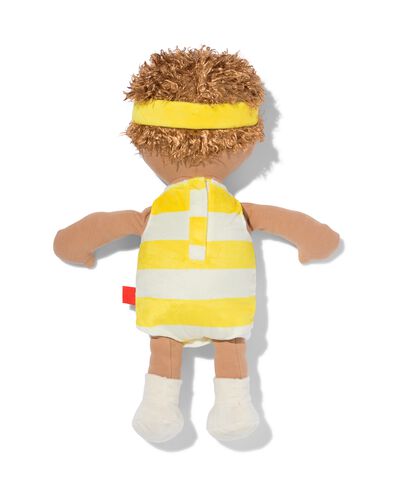 Knuffel babypop geel - 15100603 - HEMA