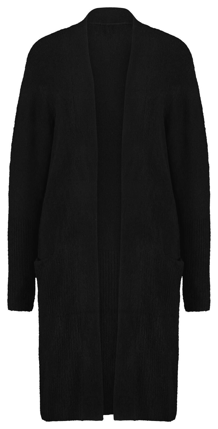 HEMA Dames Vest Lana Gebreid Zwart (zwart)