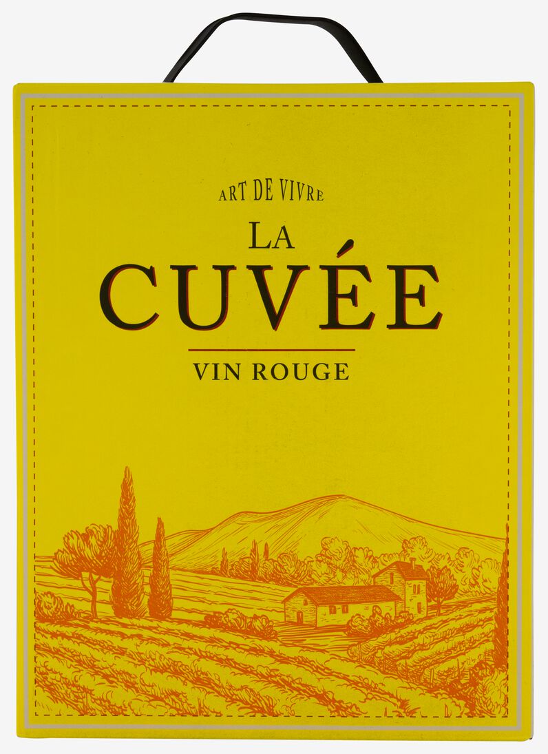 La Cuvée wijntap rood 3L - 17361370 - HEMA