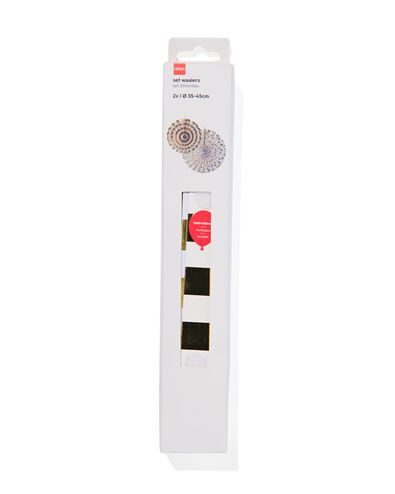 waaiers goud 2 stuks - 14250253 - HEMA