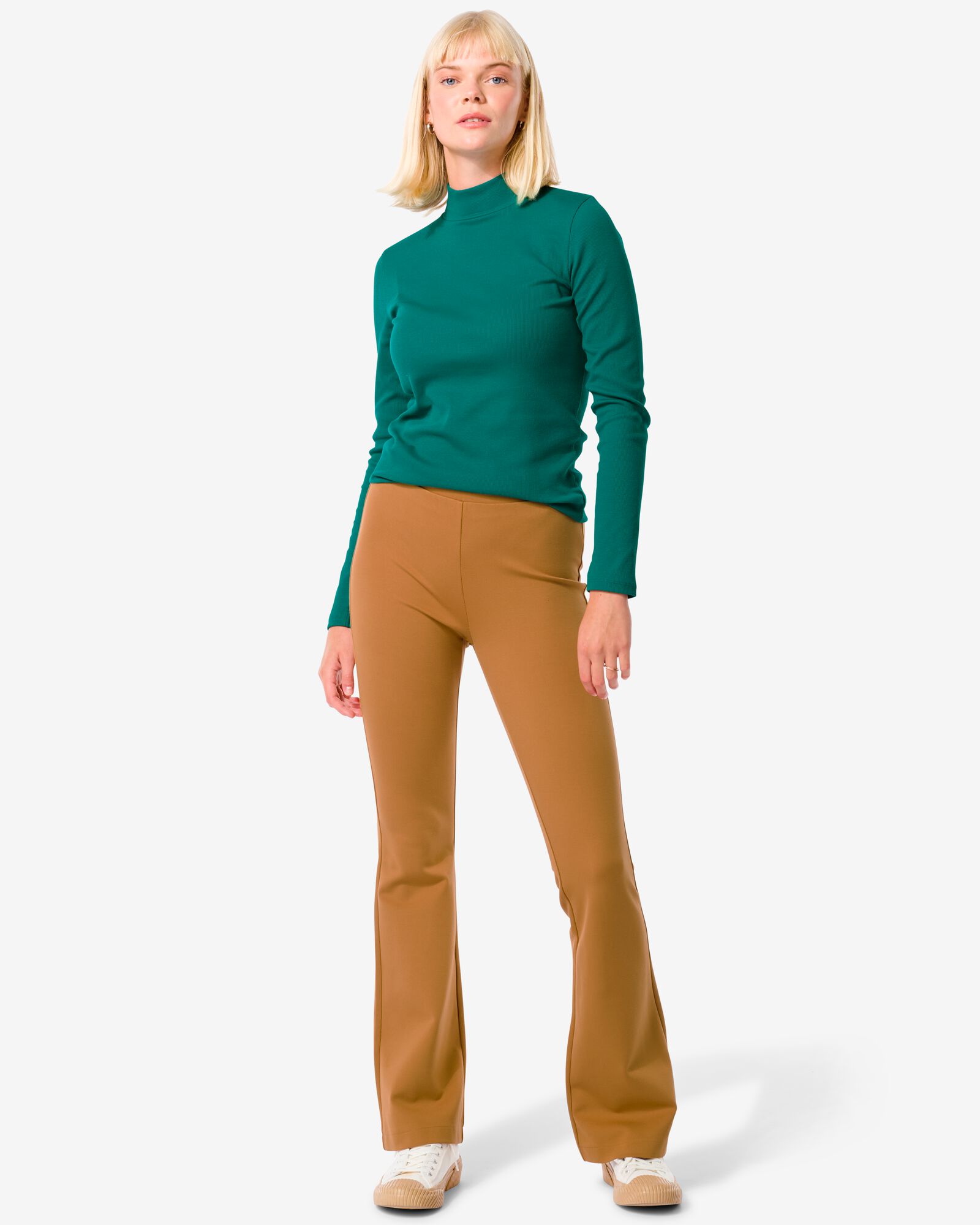 dames broek Wana bruin - 36296790BROWN - HEMA